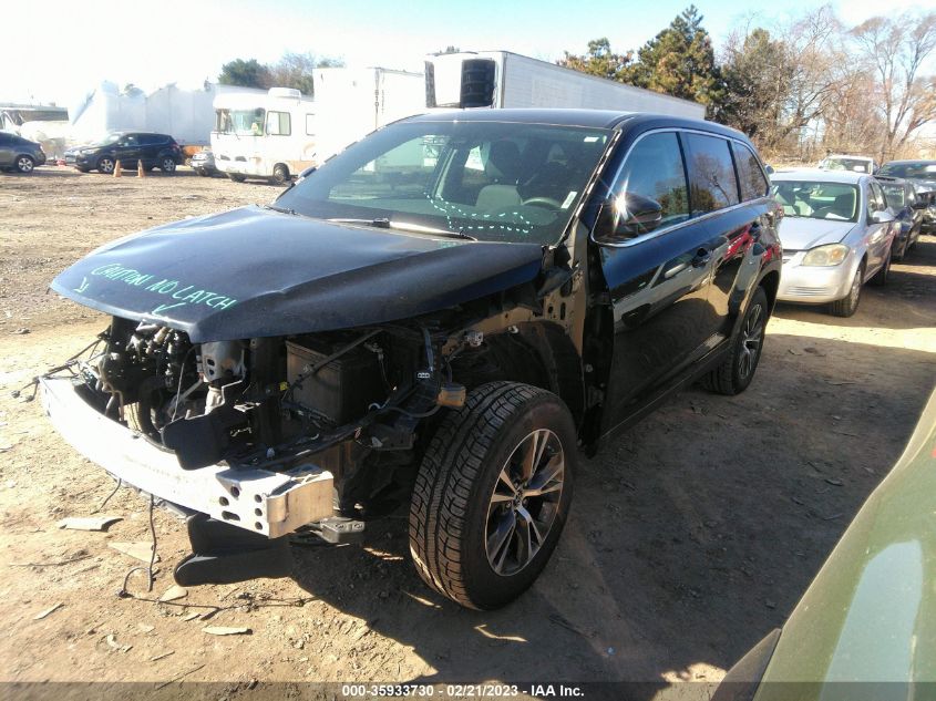 2019 TOYOTA HIGHLANDER LE - 5TDZARFH9KS051549