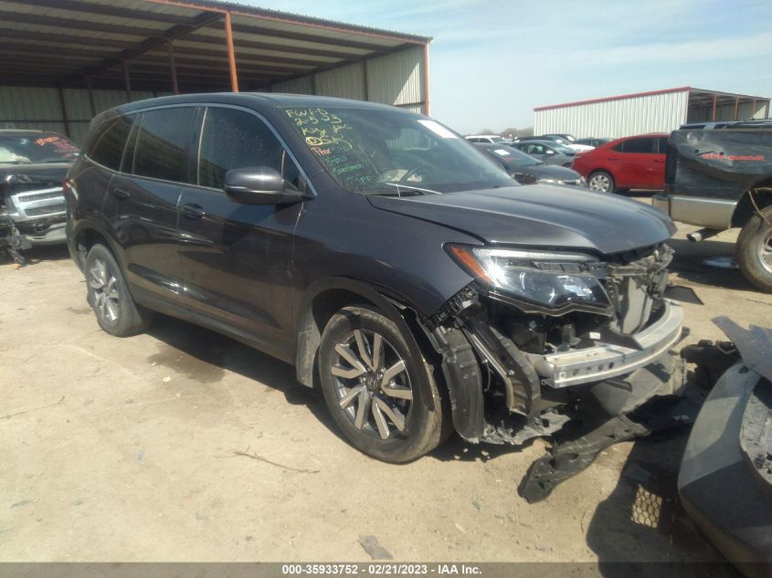 2021 HONDA PILOT EXL - 5FNYF5H56MB030965