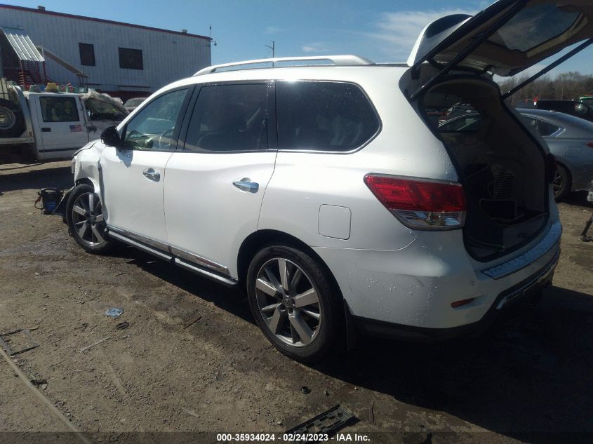 2014 NISSAN PATHFINDER PLATINUM - 5N1AR2MM6EC653405