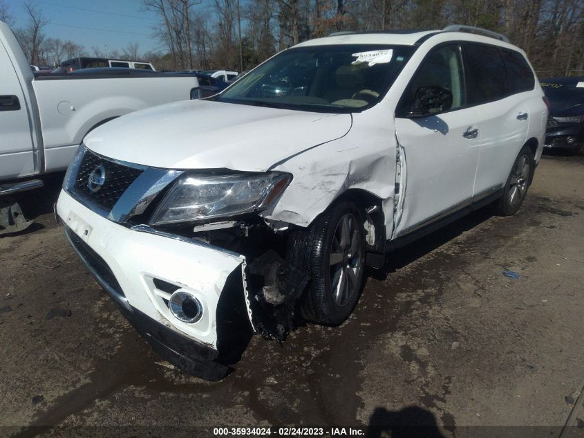 2014 NISSAN PATHFINDER PLATINUM - 5N1AR2MM6EC653405