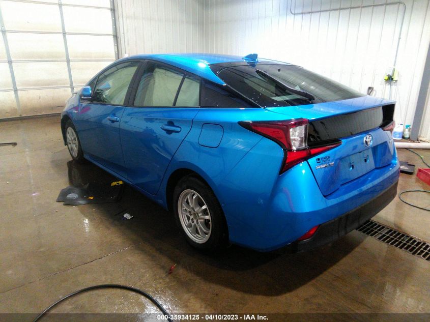 2019 TOYOTA PRIUS L ECO/LE/XLE/LIMITED - JTDKARFU0K3076128