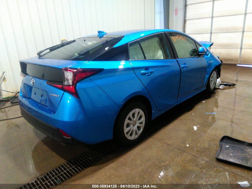 2019 TOYOTA PRIUS L ECO/LE/XLE/LIMITED - JTDKARFU0K3076128