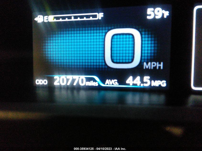 2019 TOYOTA PRIUS L ECO/LE/XLE/LIMITED - JTDKARFU0K3076128