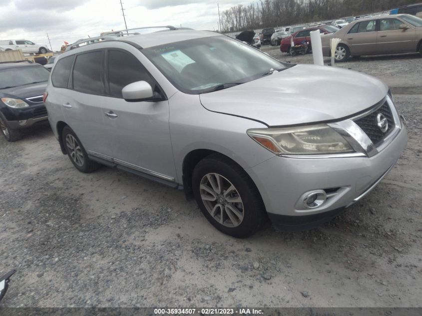2014 NISSAN PATHFINDER SL - 5N1AR2MN8EC609303