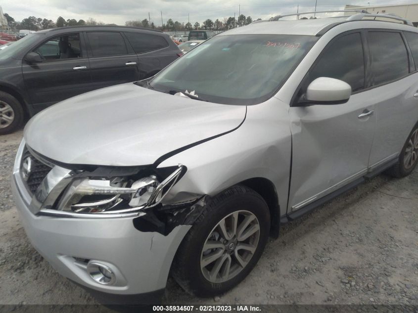 2014 NISSAN PATHFINDER SL - 5N1AR2MN8EC609303
