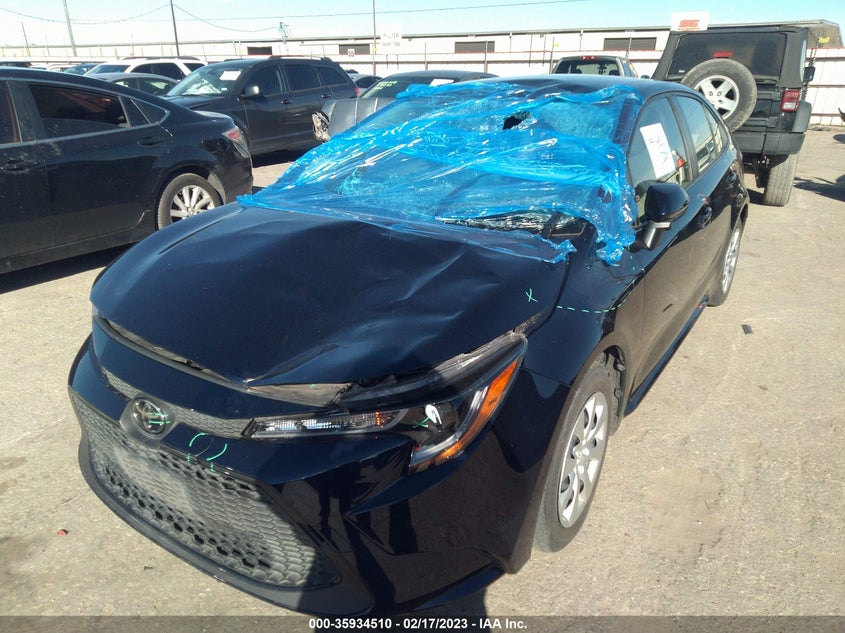 VIN JTDEPMAE6MJ134644 2021 TOYOTA COROLLA LE