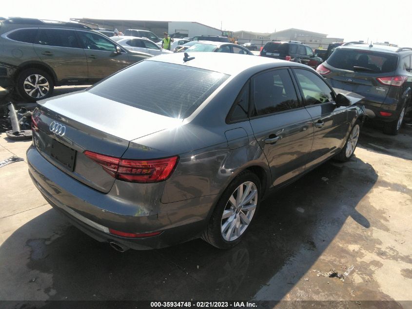2017 AUDI A4 PREMIUM - WAUGNAF42HA027347