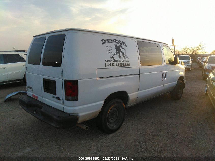 2013 FORD ECONOLINE CARGO VAN 1FTNE1EW0DDA19544