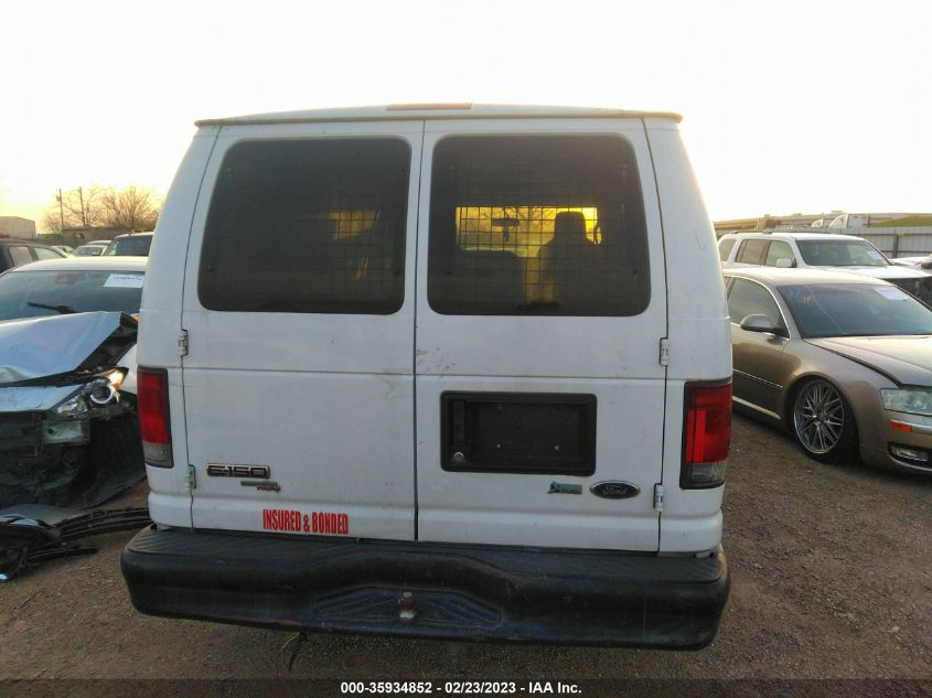 2013 FORD ECONOLINE CARGO VAN 1FTNE1EW0DDA19544
