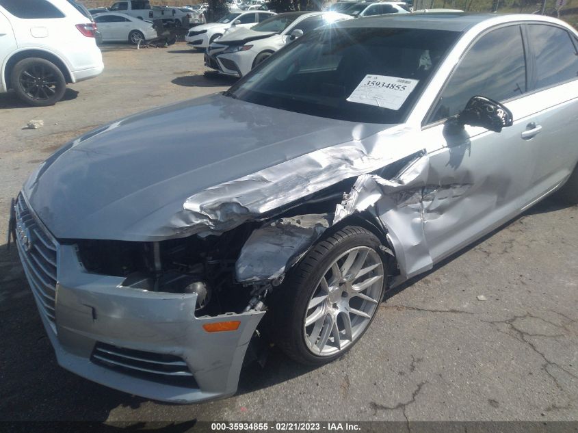 2017 AUDI A4 PREMIUM - WAUANAF43HN021040
