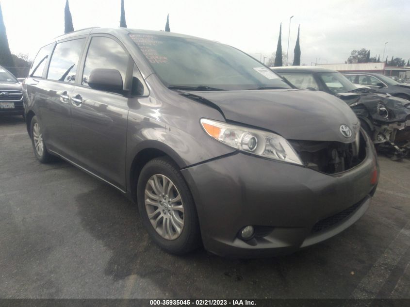 2014 TOYOTA SIENNA XLE/XLE AAS/LTD - 5TDYK3DC5ES500842