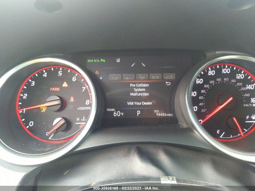 2018 TOYOTA CAMRY V6 - 4T1BZ1HK5JU502731