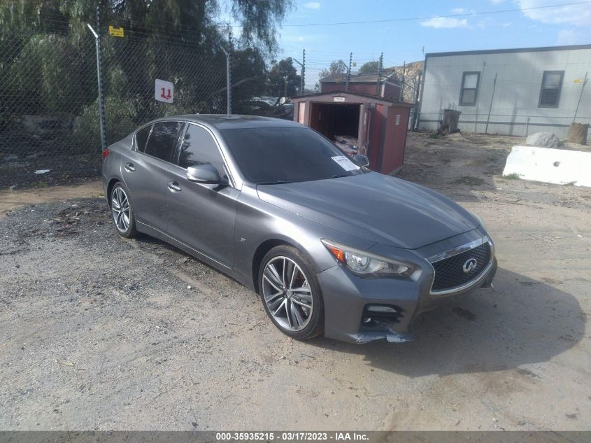 2015 INFINITI Q50 SPORT - JN1BV7AP3FM332579