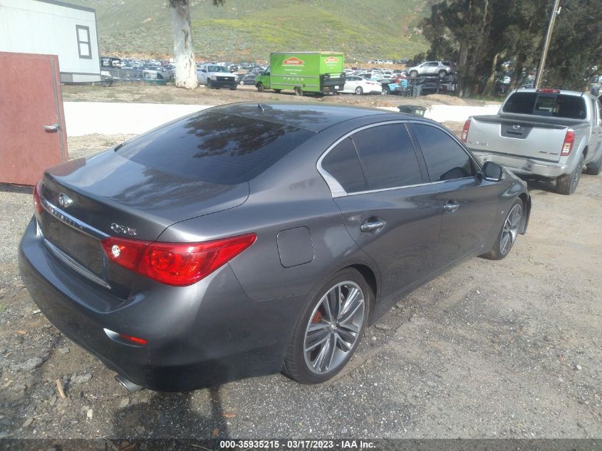 2015 INFINITI Q50 SPORT - JN1BV7AP3FM332579
