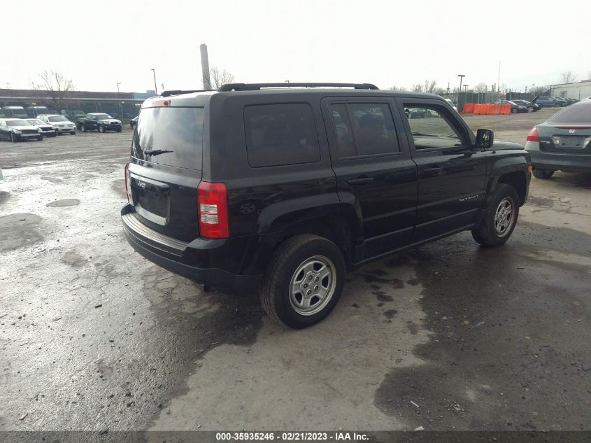 2015 JEEP PATRIOT SPORT - 1C4NJRBB0FD130609