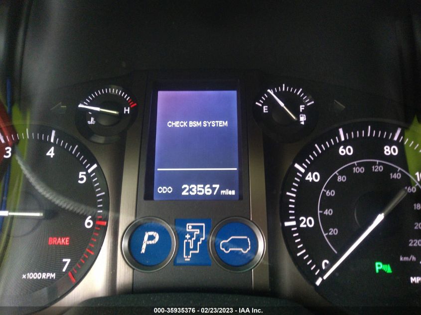 2019 LEXUS GX GX 460 JTJBM7FX5K5233031