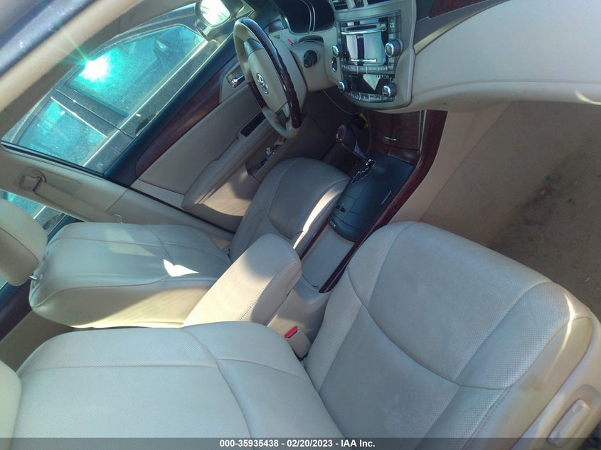 2011 TOYOTA AVALON VIN: 4T1BK3DB4BU389880