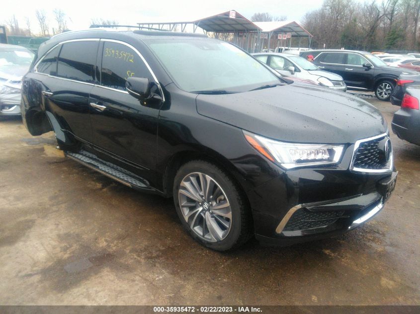 2018 ACURA MDX W/TECHNOLOGY PKG - 5J8YD4H59JL026726