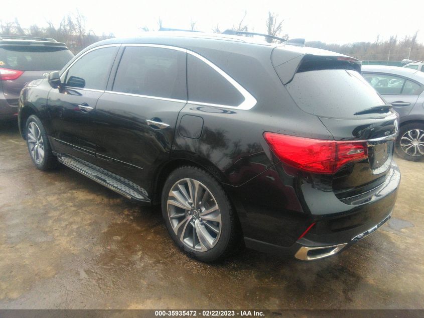 2018 ACURA MDX W/TECHNOLOGY PKG - 5J8YD4H59JL026726