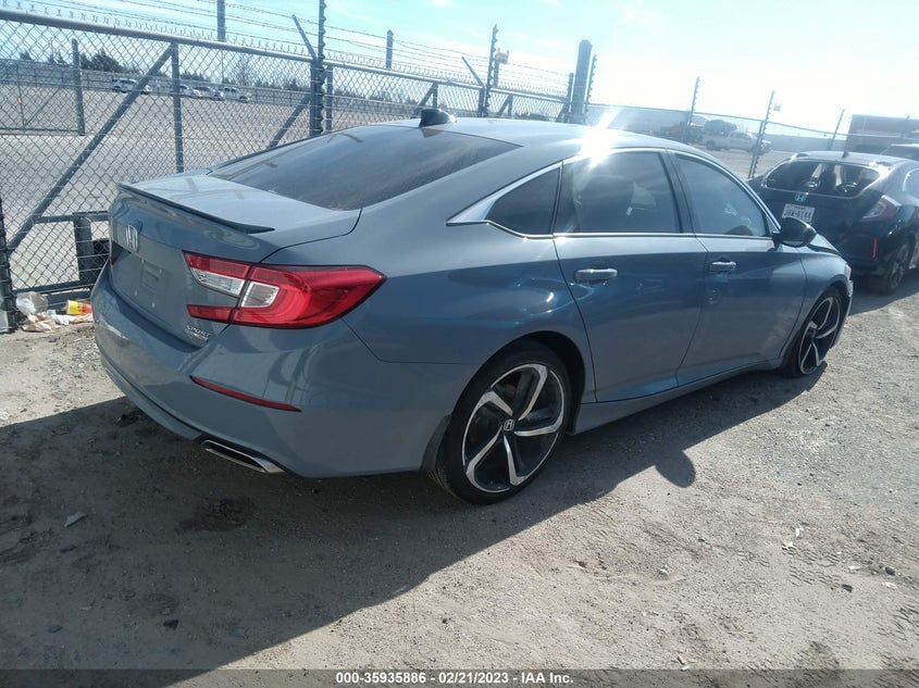 VIN 1HGCV1F42NA042087 2022 HONDA ACCORD SEDAN SPORT SE