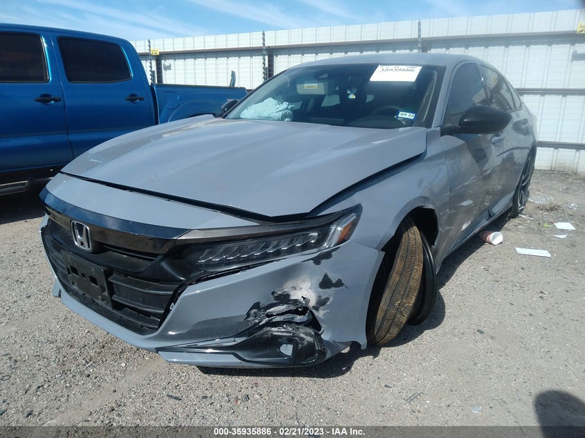 VIN 1HGCV1F42NA042087 2022 HONDA ACCORD SEDAN SPORT SE