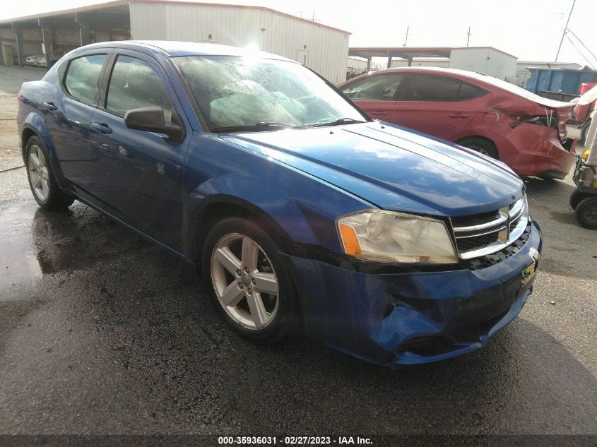 2013 DODGE AVENGER SE - 1C3CDZAB0DN644441
