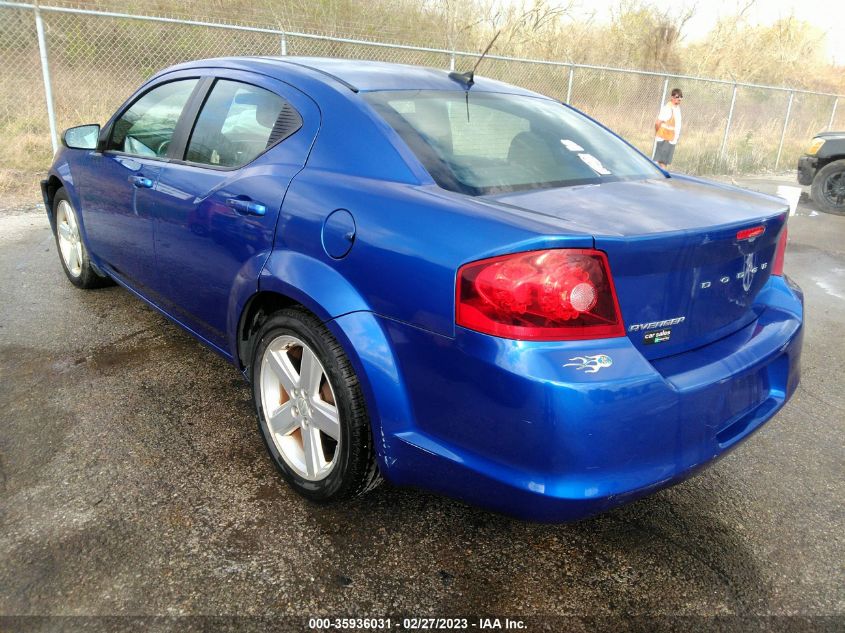 2013 DODGE AVENGER SE - 1C3CDZAB0DN644441