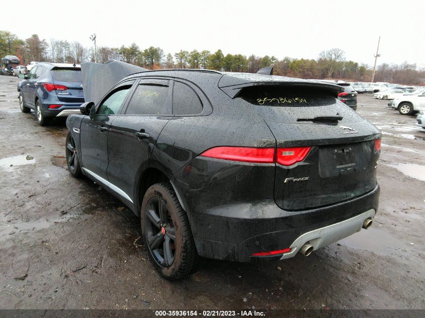 2019 JAGUAR F-PACE S - SADCM2FV0KA357115