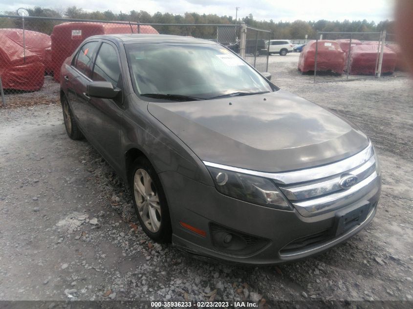 3FAHP0HA4CR206413 2012 FORD FUSION, photo no. 1