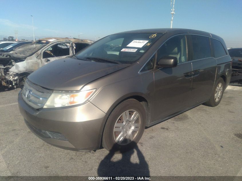 VIN 5FNRL5H23DB056247 2013 HONDA ODYSSEY no.2