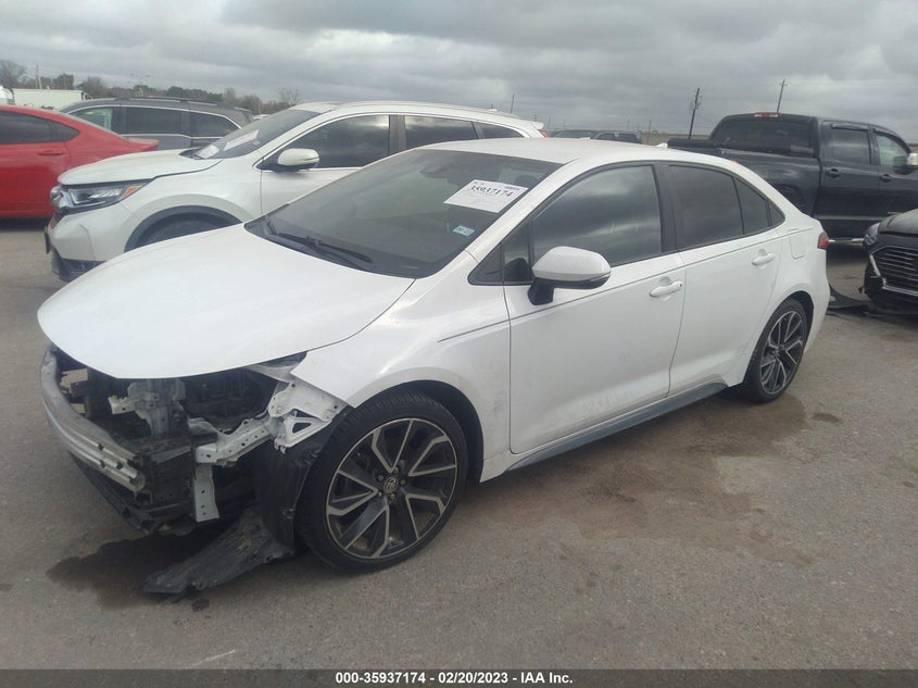 VIN 5YFS4RCE0LP035995 2020 TOYOTA COROLLA SE/NIGHTSHADE