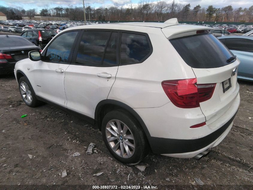 2014 BMW X3 XDRIVE28I - 5UXWX9C51E0D18381