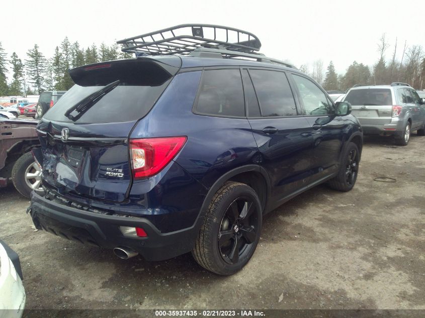 2021 HONDA PASSPORT ELITE - 5FNYF8H06MB021477