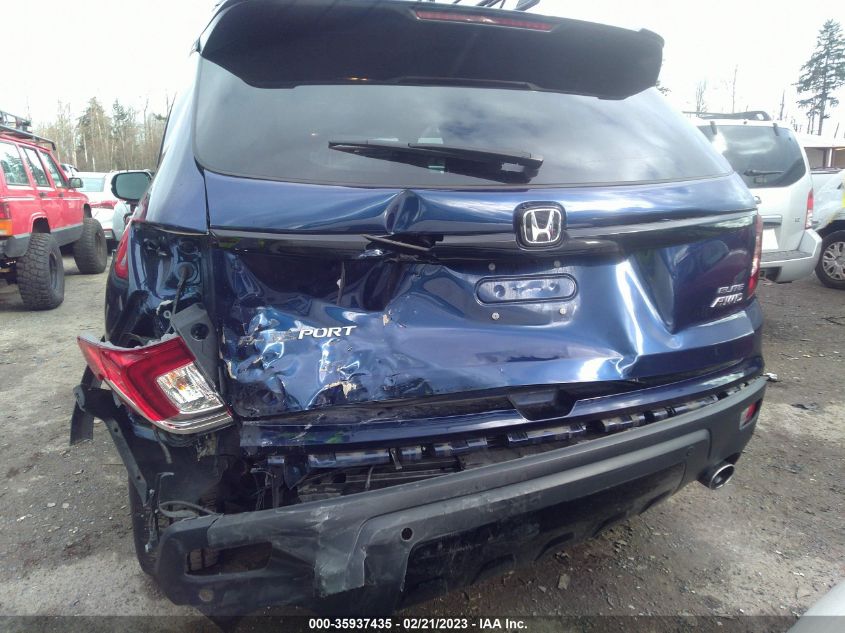 2021 HONDA PASSPORT ELITE - 5FNYF8H06MB021477