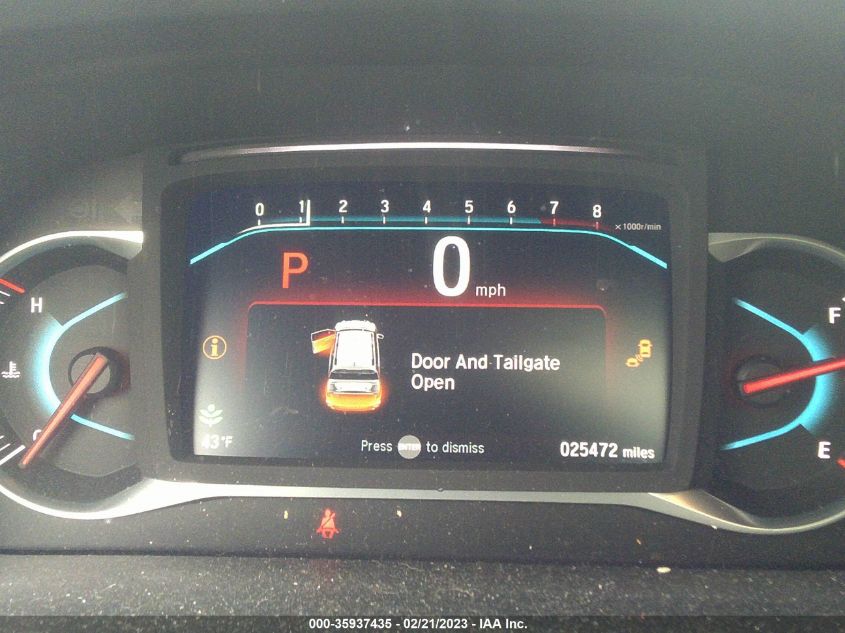 2021 HONDA PASSPORT ELITE - 5FNYF8H06MB021477