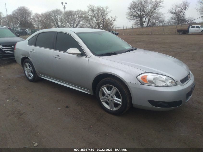 2015 CHEVROLET IMPALA LIMITED POLICE POLICE - 2G1WD5E31F1124136
