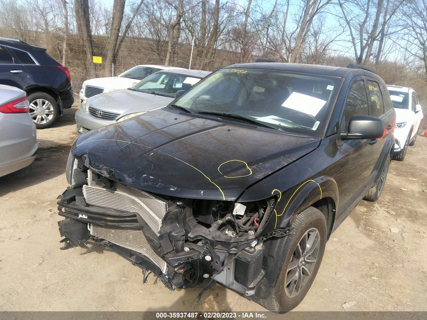 VIN 3C4PDCAB4JT506987 2018 DODGE JOURNEY SE