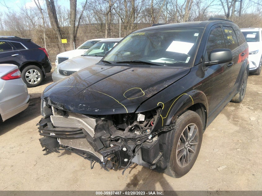 VIN 3C4PDCAB4JT506987 2018 DODGE JOURNEY SE