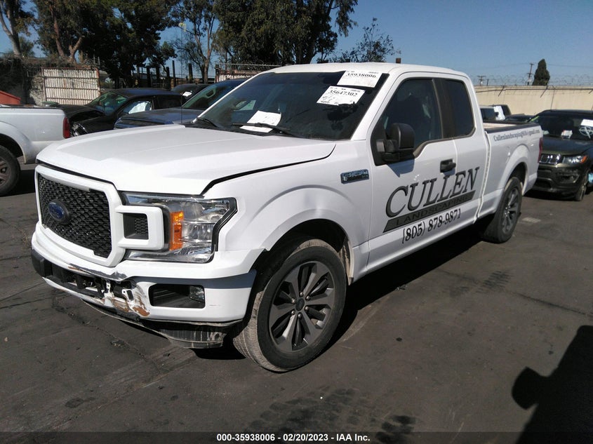 VIN 1FTEX1CP4KKF03473 2019 FORD F-150 XL/XLT/LARIAT