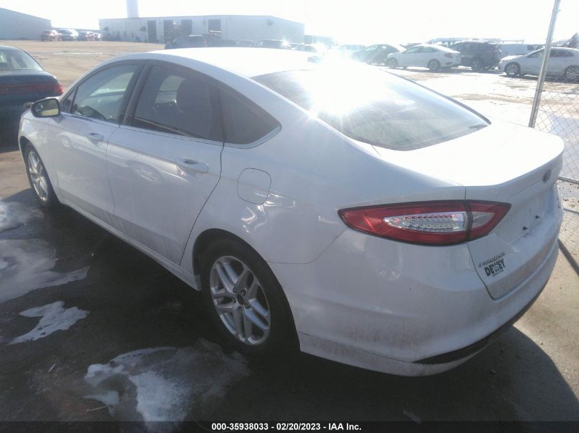 2016 FORD FUSION SE - 3FA6P0HD0GR303485