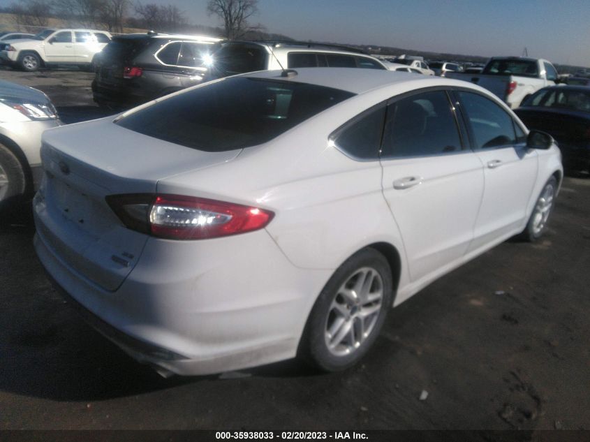 2016 FORD FUSION SE - 3FA6P0HD0GR303485