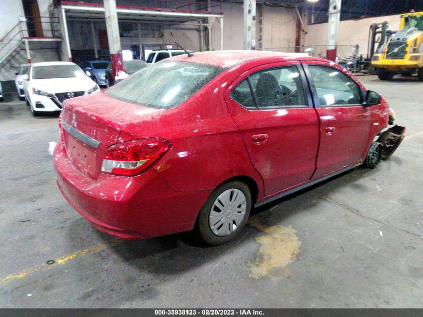 2020 MITSUBISHI MIRAGE G4 ES - ML32F3FJ0LHF02561