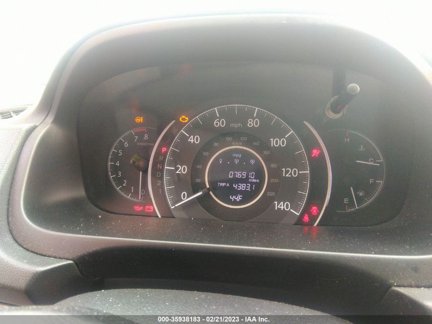2013 HONDA CR-V EX-L - 2HKRM4H75DH656286