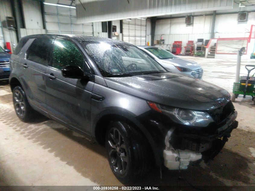2019 LAND ROVER DISCOVERY SPORT HSE/LANDMARK - SALCR2FX8KH789322