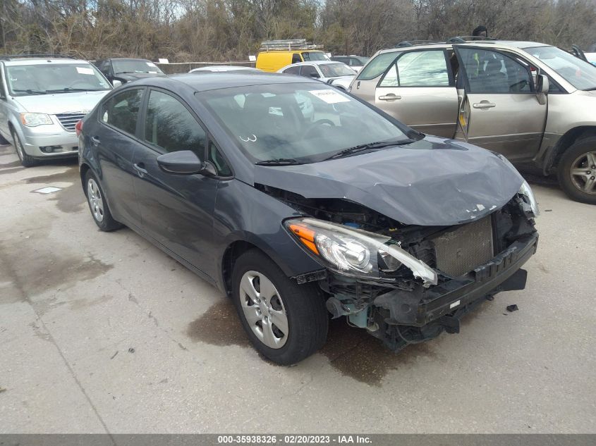 2016 KIA FORTE LX - KNAFK4A64G5584802