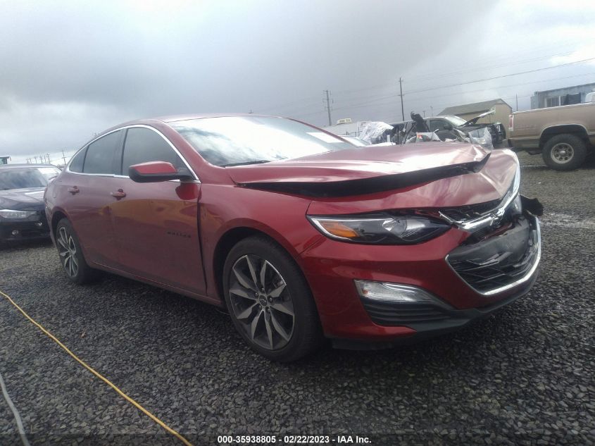 2021 CHEVROLET MALIBU RS - 1G1ZG5STXMF046759