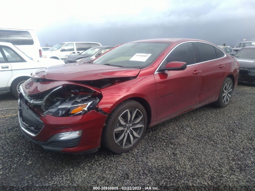 2021 CHEVROLET MALIBU RS - 1G1ZG5STXMF046759