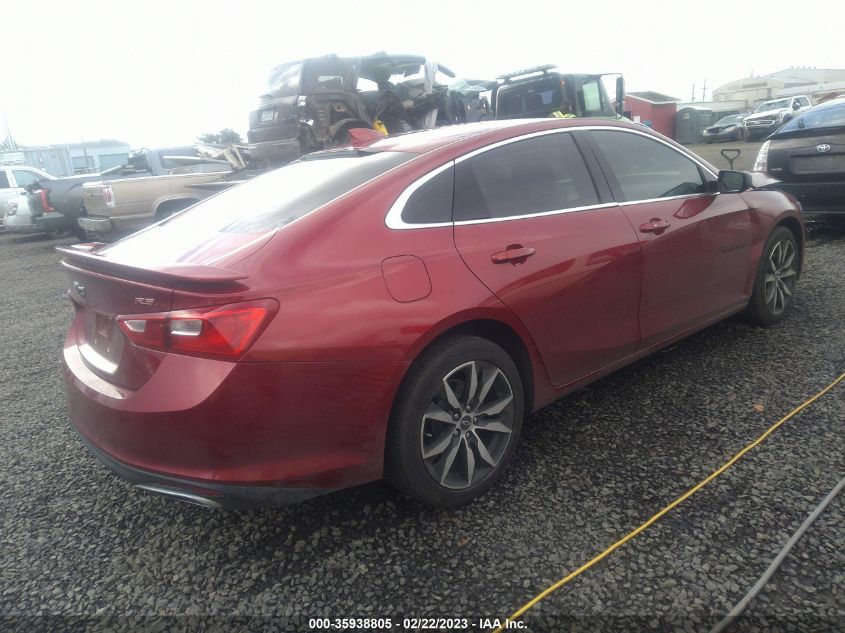 2021 CHEVROLET MALIBU RS - 1G1ZG5STXMF046759