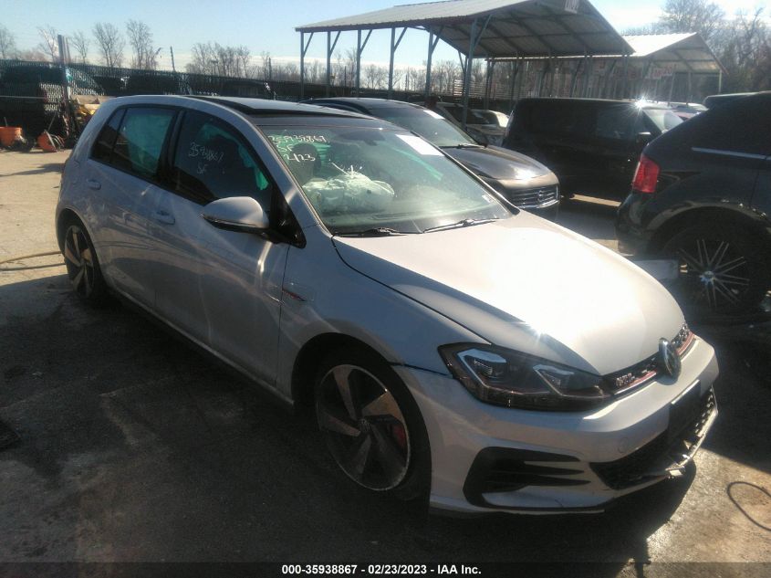 2019 VOLKSWAGEN GOLF GTI S/SE/AUTOBAHN - 3VW5T7AU6KM031547