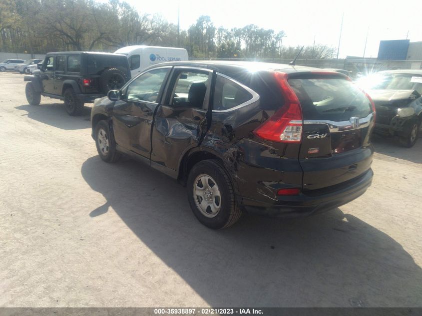 2015 HONDA CR-V LX - 2HKRM3H3XFH543086